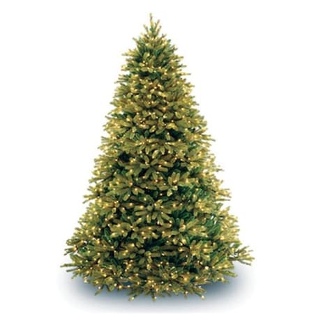 Puleo Puleo 9 ft. Pre-Lit Fraser Fir Artificial Christmas Tree with 1000 Clear UL Lights 277-FF-90C10